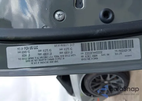 2017 Dodge Challenger R/T from USA, damaged, VIN 2C3CDZBTXHH555532